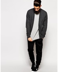 Cardigan gris foncé Asos