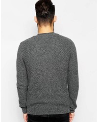 Cardigan gris foncé Asos