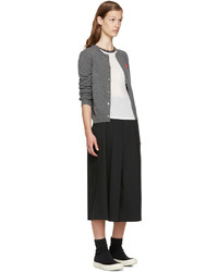 Cardigan gris foncé Comme des Garcons