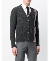 Cardigan gris foncé Thom Browne