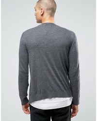 Cardigan gris Asos