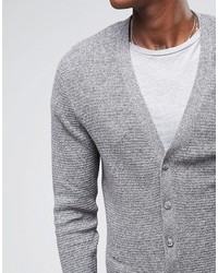 Cardigan gris Asos