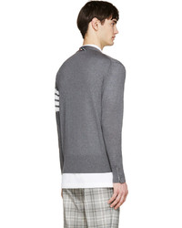 Cardigan gris Thom Browne