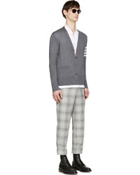 Cardigan gris Thom Browne