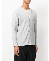 Cardigan gris Homme Plissé Issey Miyake