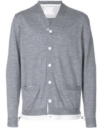 Cardigan gris Sacai