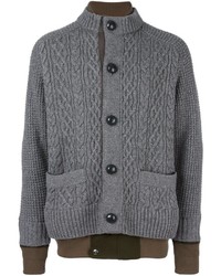 Cardigan gris Sacai