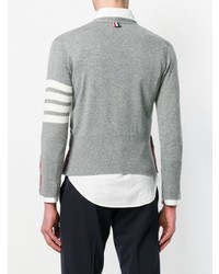 Cardigan gris Thom Browne