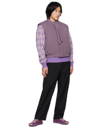 Cardigan imprimé violet clair Acne Studios