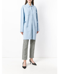 Cardigan long bleu clair Boutique Moschino