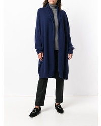 Cardigan long bleu marine The Row