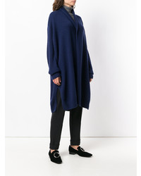 Cardigan long bleu marine The Row