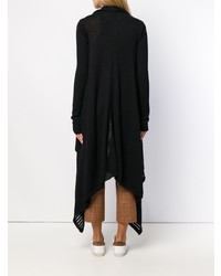 Cardigan long noir Rick Owens