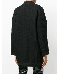 Cardigan long noir Boutique Moschino