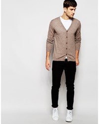 Cardigan marron clair Asos