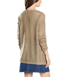 Cardigan marron clair