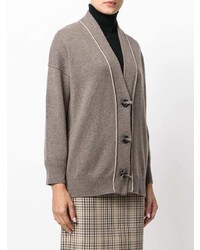 Cardigan marron Agnona