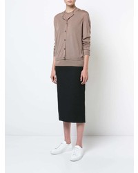 Cardigan marron Jil Sander