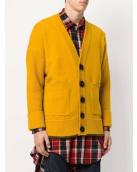 Cardigan moutarde DSQUARED2