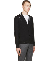 Cardigan noir Alexander McQueen