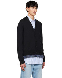 Cardigan noir Maison Margiela