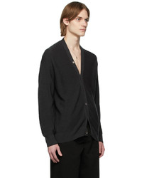 Cardigan noir Lemaire