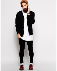 Cardigan noir Asos