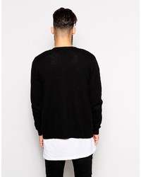 Cardigan noir Asos