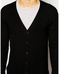 Cardigan noir Asos