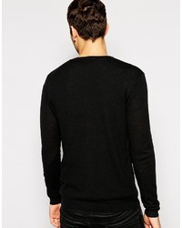 Cardigan noir Asos