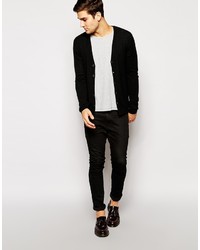 Cardigan noir Asos