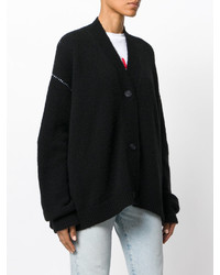 Cardigan noir MM6 MAISON MARGIELA