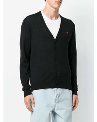 Cardigan noir AMI Alexandre Mattiussi