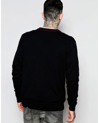 Cardigan noir Fred Perry