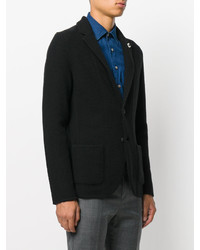 Cardigan noir Lardini