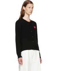 Cardigan noir Comme des Garcons