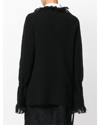 Cardigan noir Sacai