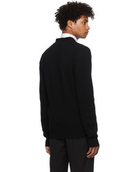 Cardigan noir Comme Des Garcons Play