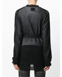 Cardigan noir Laneus