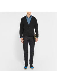 Cardigan noir Saint Laurent