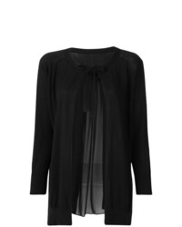 Cardigan noir Sottomettimi