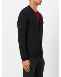 Cardigan noir Alexander McQueen