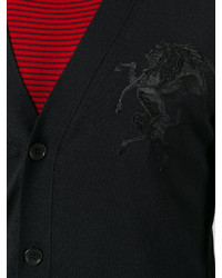 Cardigan noir Alexander McQueen