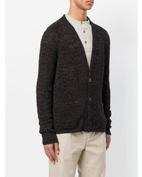 Cardigan noir Roberto Collina