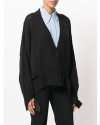 Cardigan noir Maison Flaneur