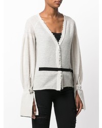 Cardigan orné beige Aviu