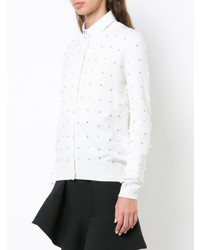 Cardigan orné blanc Givenchy