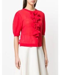 Cardigan rouge Simone Rocha