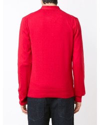 Cardigan rouge Comme des Garcons