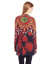 Cardigan rouge Desigual